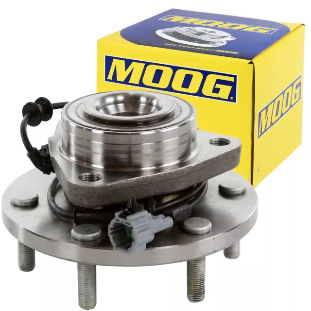 4WD Moog Front Wheel Bearing and Hub Assembly For 2008-2012 Nissan Armada Titan