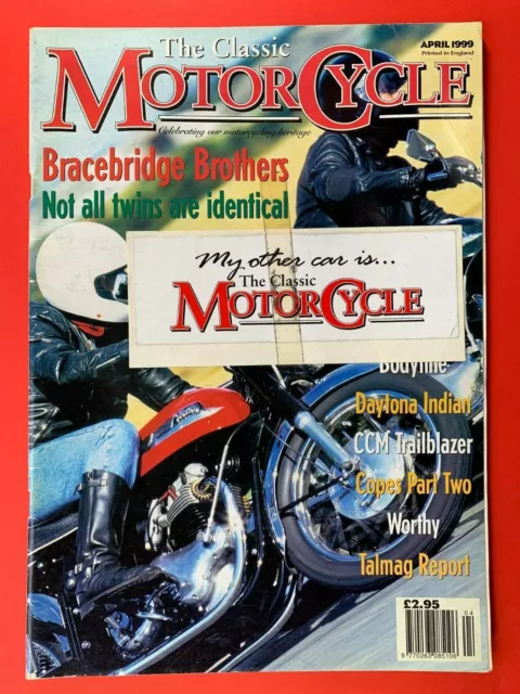 Der Klassiker Motorrad Magazin - April 1999 - Norton Atlas - Enthält Sticker