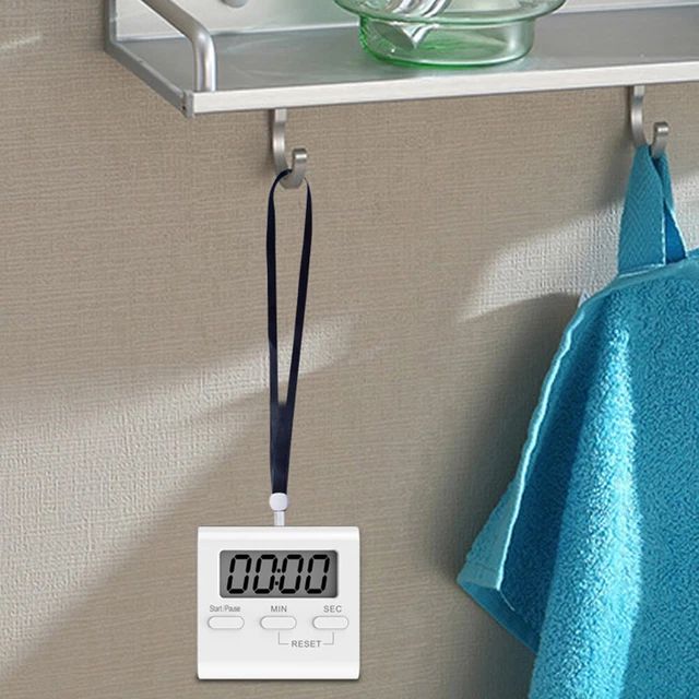 Reloj cronómetro digital multifuncional de cocina cuenta regresiva para cocina T01