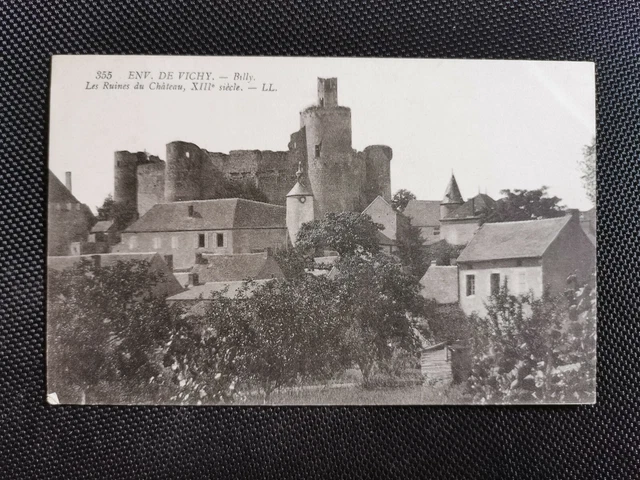 CPA 03 Environs de VICHY - Billy - Les Ruines du Château