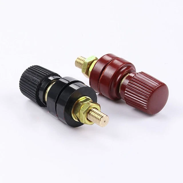 Neuf 6mm Clou Premium Télécommandé Batterie Puissance Raccord Avant Connecteur