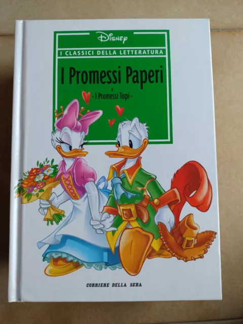 Volume a fumetti Classici della letteratura DISNEY -I PROMESSI PAPERI-Cartonato