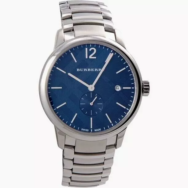Brand New Burberry BU10007 The Classic 40 mm Stainless Steel Case Men's Watch Brand New Burberry BU10007 The Classic 40 mm Stainless Steel Case Men's Watch