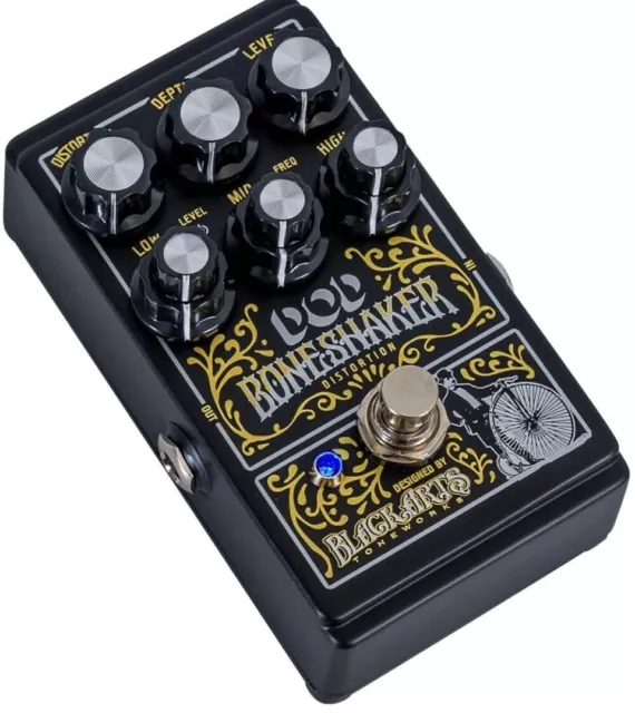 Digitech DOD BoneShaker 3-Band Semi-Parametric EQ Distortion Pedal True Bypass