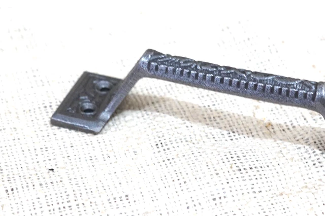 20 Handles Gate Pull Shed Door Handle Drawer Pulls 6 1/4" Vintage Style Iron 4