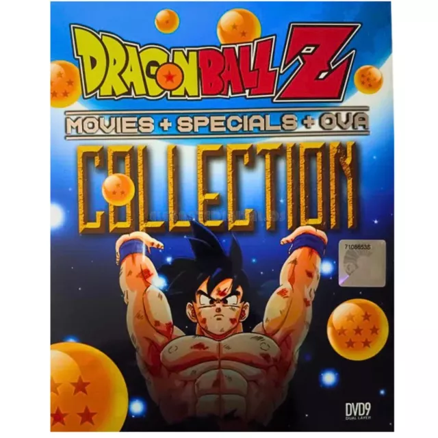 DVD Dragon Ball Z Movies+Specials+OVA & Dragon Ball SUPER HERO The Movie  ENG DUB