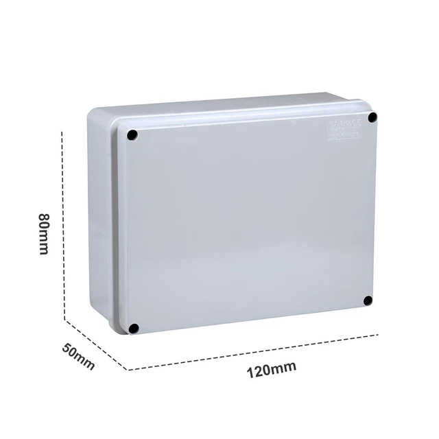 Scatola Di Derivazione Esterna IP56 Scabox - 300x220x120 Mm, In Termoplastico, Per Impianti Elettrici