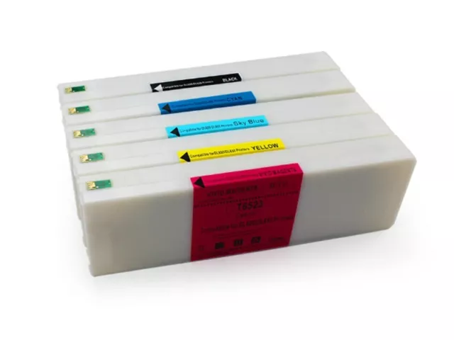 5PC/SET New Ink cartridge full with UV dye ink for FUJIFILM DL600 Printer