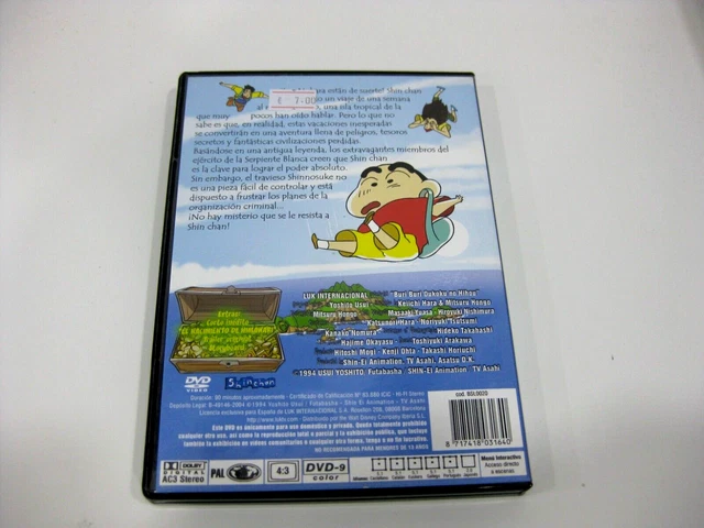 Treusare SHIN CHAN ON Treasure Island DVD (Animation) £22.51 - PicClick UK