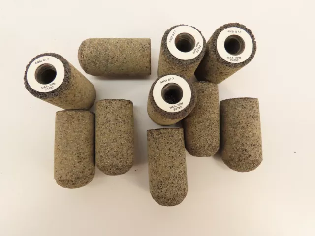 CGW 49040 A16RT18-R Resin Plugs-Rounded Aluminum Oxide 1-1/2x3x5/8-11 Box Of 10