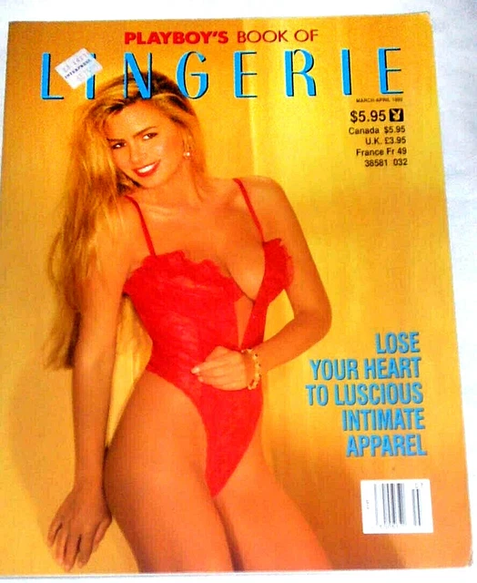 PLAYBOY SPECIAL MAGAZINE March'99 Lingerie Book Hottest Busty PlayMates