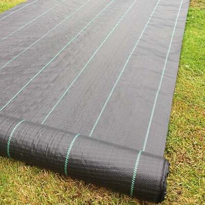Heavy Duty Weed Control Fabric Membrane Ground cover Garden Mat Landscape Yuzet