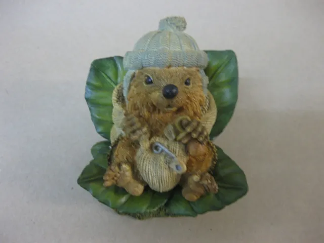 Hedgies Baby Howard Figure ~ 90324 ~ Country Artists ~ Baby Hedgehog Ornament 2