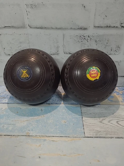 VTG Henselite Size 3 Super Grip Bowls Set Of 2  Hemselite