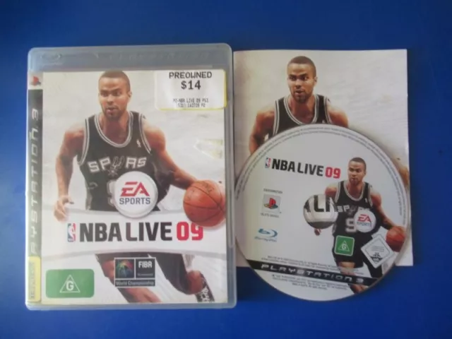 NBA LIVE 09 - Sony PlayStation 3 PS3 Games - PAL AUS $5.40 - PicClick AU
