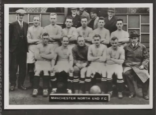 Ardath-Fotokarten A Lancs Fussball 1936 (Lf110) - #086 - Manchester North End Fc