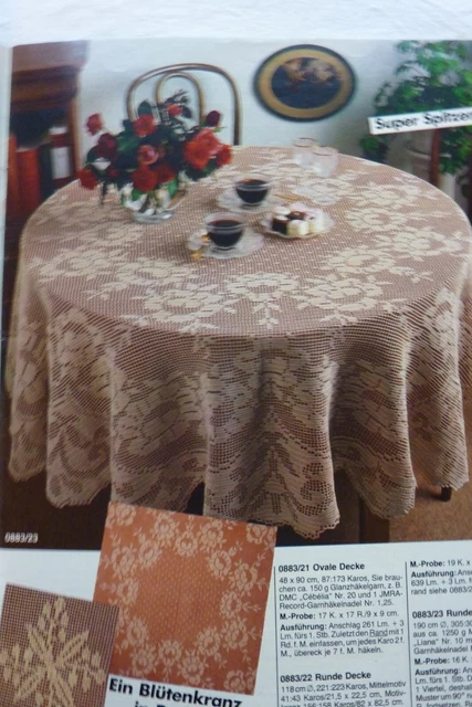 VINTAGE:burda: "Anna" Spaß am Handarbeiten August 1983 sticken, stricken, häkeln 7