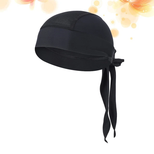 Sweat Absorbent Cycling Linning Cap Sun Screen Linner Pirate Hats Helmet 2
