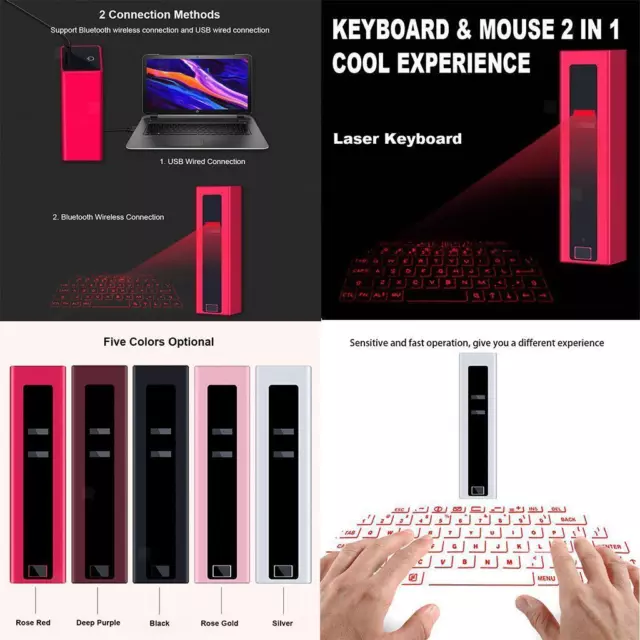 LASER PROJECTION Keyboard Nutech - PicClick