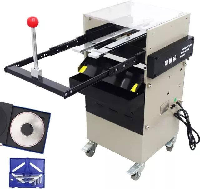 220V Semi Automatic PCB Cutter Lead Wire Cutting Machine w/200 mm/7.87in Blade