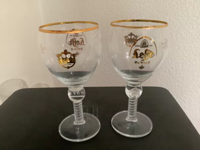 LOT DE 6 VERRES A BIÈRE LEFFE ROYALE 33 cl