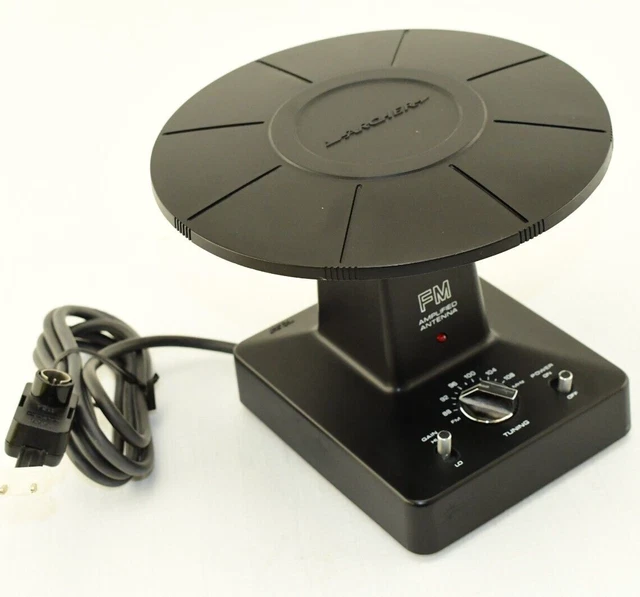 VINTAGE ARCHER 151821A Indoor FM Amplified Antenna Frequency Range 88