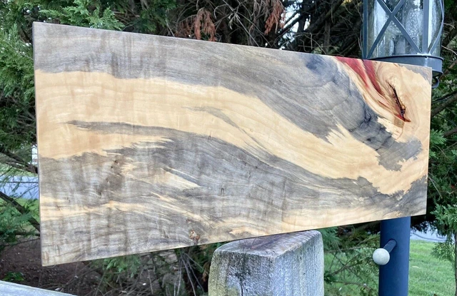 Smokey BOXELDER     19 1/4" X 8 1/4" X  9/16"
