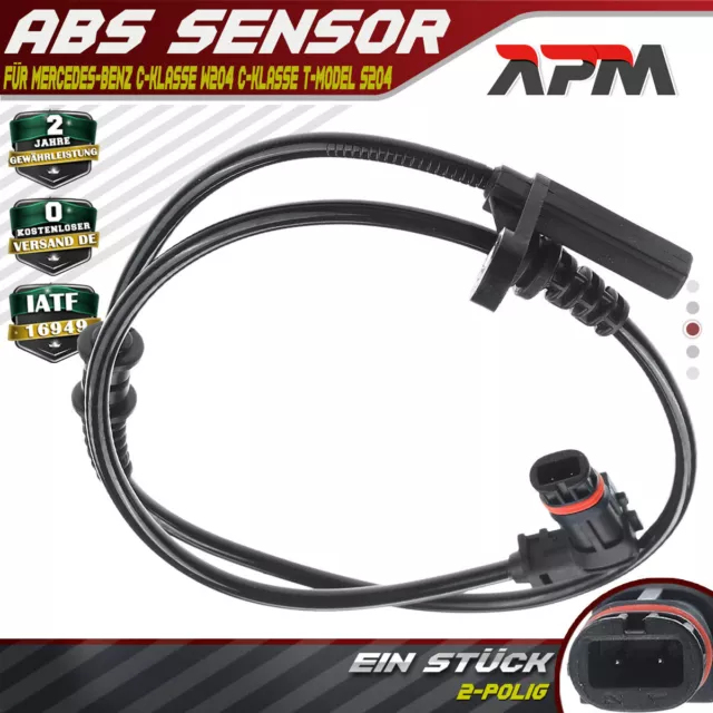 ABS Sensor für Vorne Links Oder Rechts Mercedes C-Klasse W204 S204 C 180-350