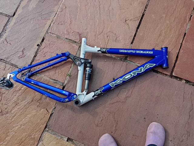 KONA KIKAPU FULL Suspension Mountain Bike Frame 18” w/ Fox Rear