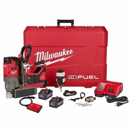 Milwaukee 2788-22Hd M18 Fuel 1-1/2" Lineman Magnetic Drill High Demand Kit