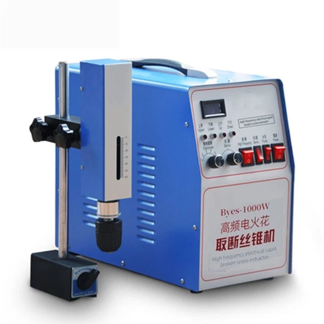 Breaking Tap Screw Drill Tap Electromechanical Pulse EDM Drilling Machine 1000W