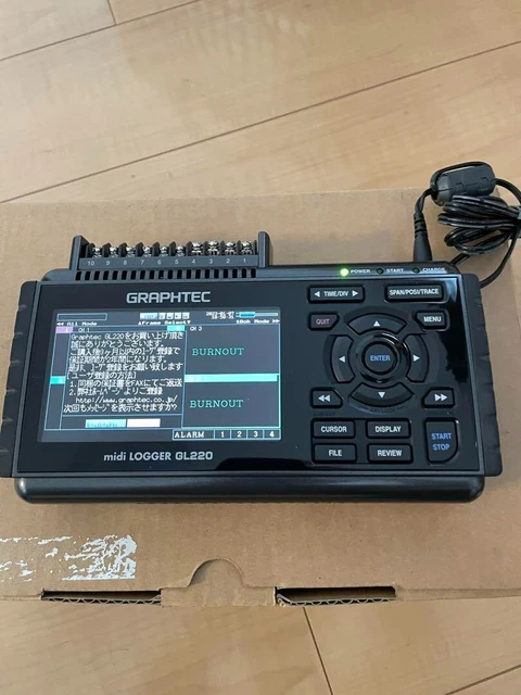 GRAPHTEC midi LOGGER GL220 / used