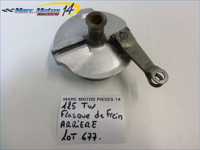 Flasque De Frein Arriere Yamaha 125 Tw