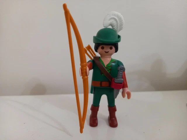 Figurine PLAYMOBIL Robin Des Bois - Thème Chevaliers Et Moyen-Âge - Occasion TBE