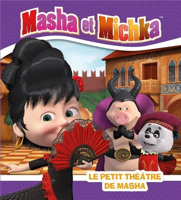 Masha et Michka ; le petit théâtre de Masha