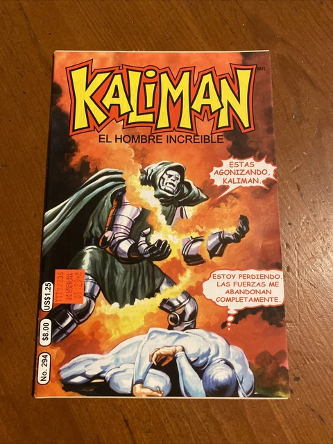 Kaliman Comic Rare 294 Marvel Fantastic Four Doctor Doom Cover Vintage 2004 Y2K