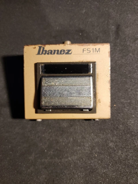 Vintage Ibanez FS1M Footswitch - RARE-  1980's Maxon era