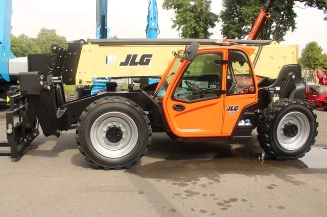 2019 JLG 1255 12000 LB Cummins Diesel Heated Cab Telehandler - Reconditioned
