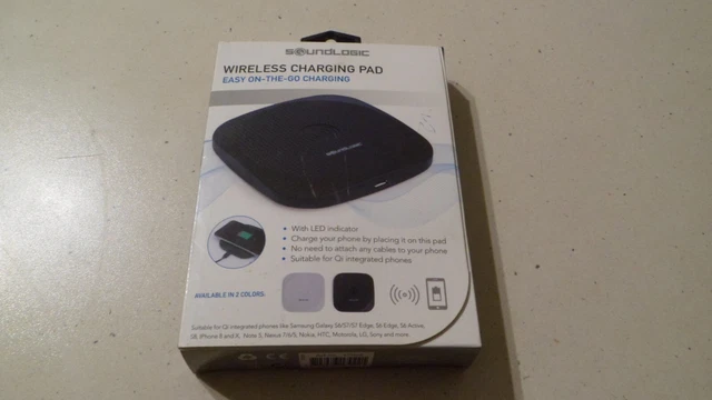 CHARGEUR SANS FIL blanc SoundLogic Wireless charging Pad EUR 7,00