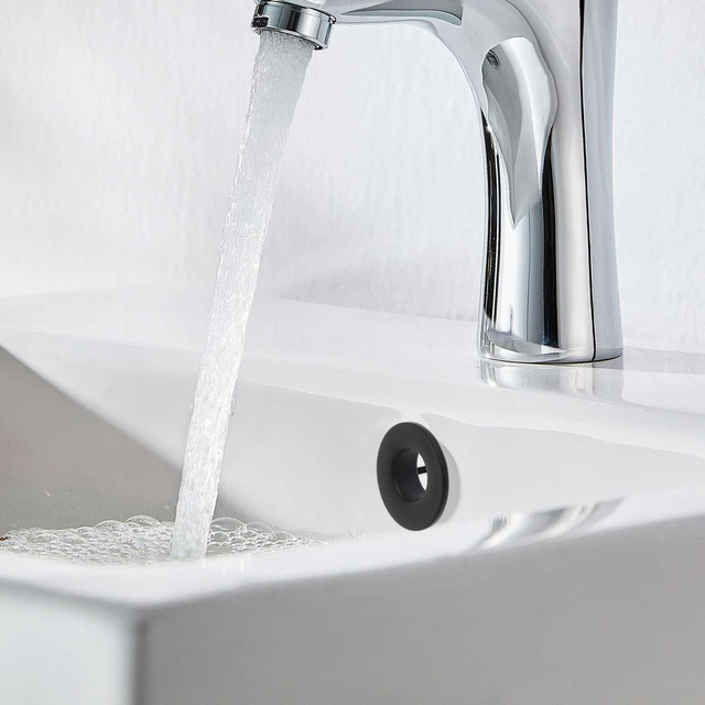 Tête De Trop-plein Pour évier De Cuisine – Plastique Blanc – Installation Sans Outil – Compatible Lavabos Ronds Et Carrés - 6