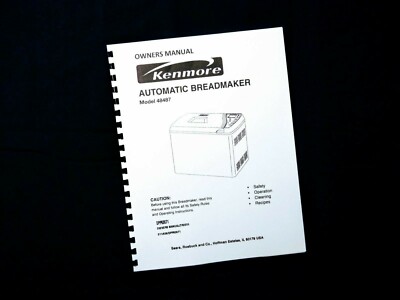 kenmore bread maker 48480