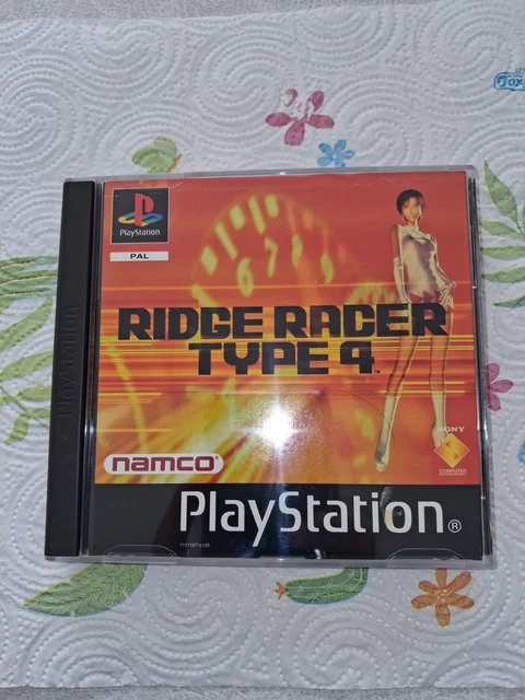 Ridge Racer Type 4 Complet Version Française - PS1 - Jeu De Course Arcade