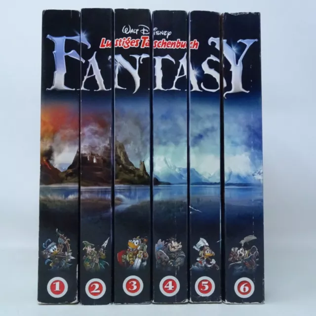 LUSTIGES TASCHENBUCH LTB Fantasy Band 1-6  im Paket / Sammlung   6x Comic