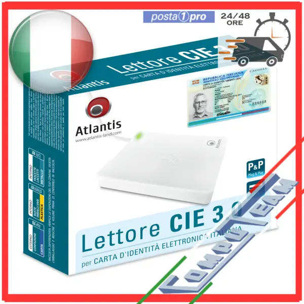 P005-CIED311 Lettore NFC Contactless CIE 3.0 RFID a 13,56 MHz, USB