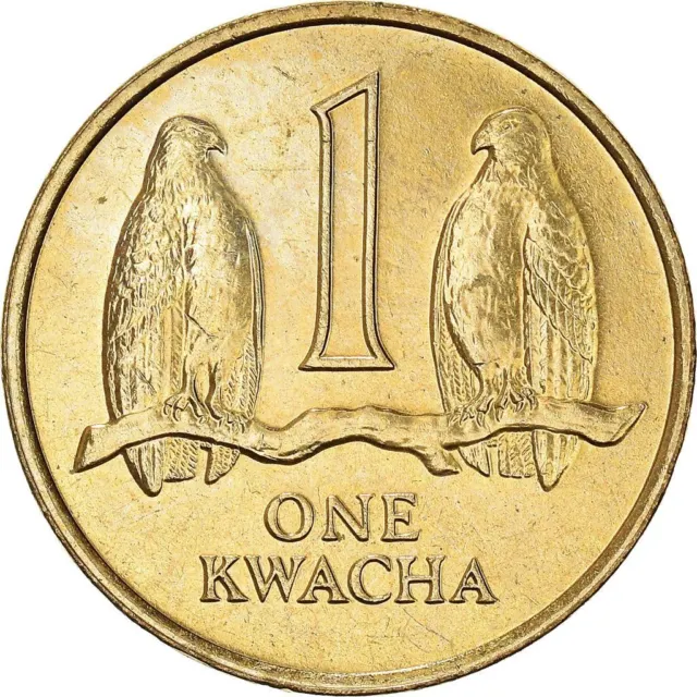 Zambia 1 Kwacha Coin | Taita Falcons | 1992