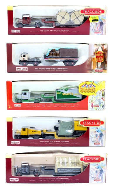 LLEDO 1:76 Echelle Lot De 5 Assorti' Days Gone ' Route Transport Moulé Véhicules