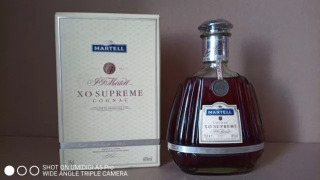 Cognac Martell Xo Supreme  Carafe 35Cl- Annees 80