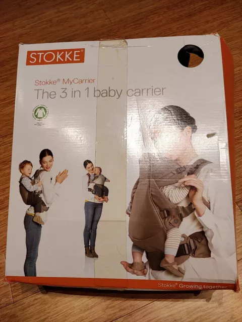 Stokke MyCarrier 3 in 1 Baby Carrier | front and back carrier | 0 - 36 months