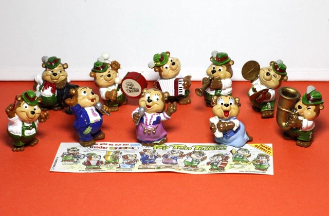 SORPRESINE KINDER FERRERO Serie Vintage Citta Delle Note Entra Scegli Figure Rar EUR 1,50 - IT