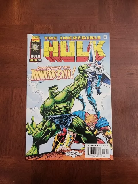 Incredible Hulk #449 (1997) Thunderbolts - Nm  Huge Auction On Now!!